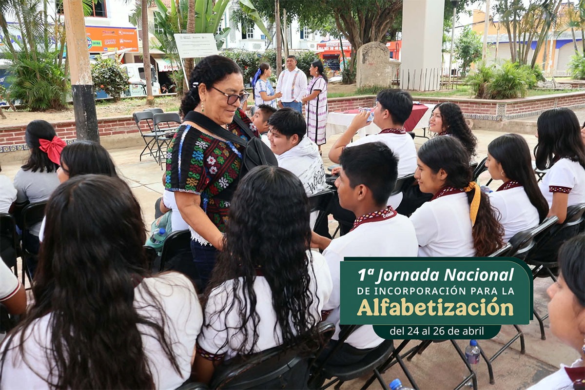 Desde el pueblo ñomndaa, arranca IEEA 1ª Jornada Nacional de Incorporación para la Alfabetización