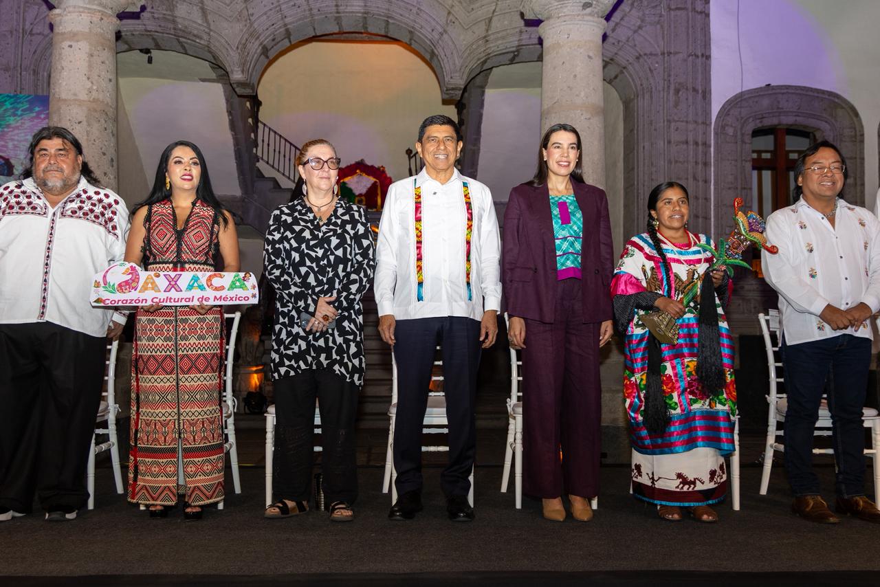 Llega el Corazón Cultural de México a la capital del país para presentar las actividades de “Julio, mes de la Guelaguetza 2026”