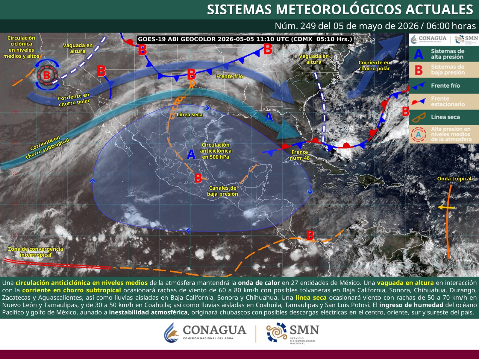 Pronostican un martes muy caluroso en gran parte de Oaxaca