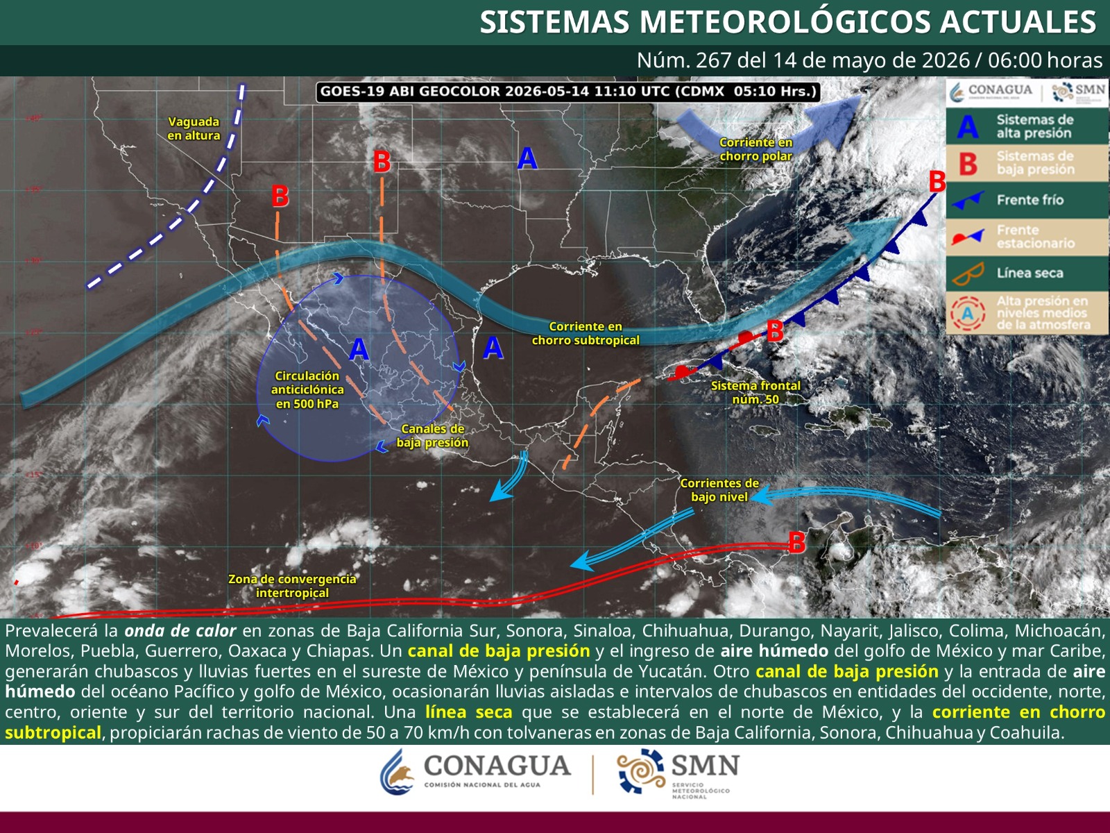 Se mantiene ola de calor sobre el centro, sur y oriente del estado: Protección Civil