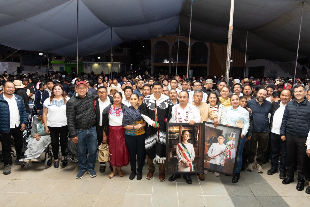 San Miguel el Grande avanza con obras, programas sociales y fortalecimiento de la paz comunitaria