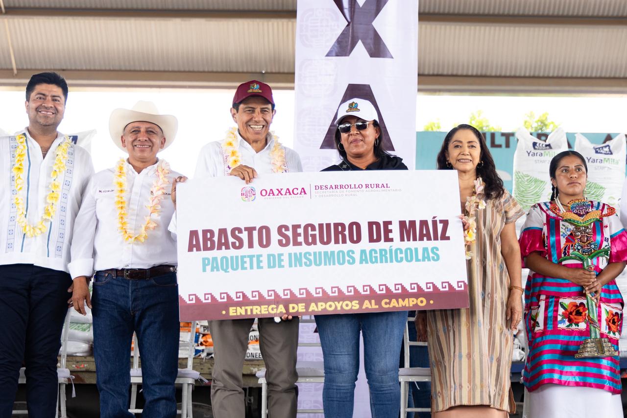 Destina Gobierno de Oaxaca 18 mdp para fortalecer el campo en la Mixteca