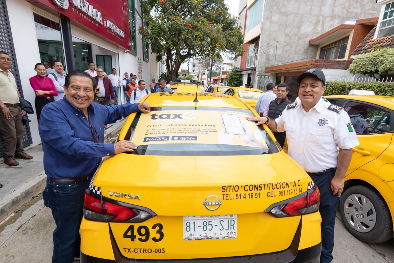 Inicia Semovi fase preoperativa de TaxSí, la plataforma que moderniza el servicio de taxi en Oaxaca