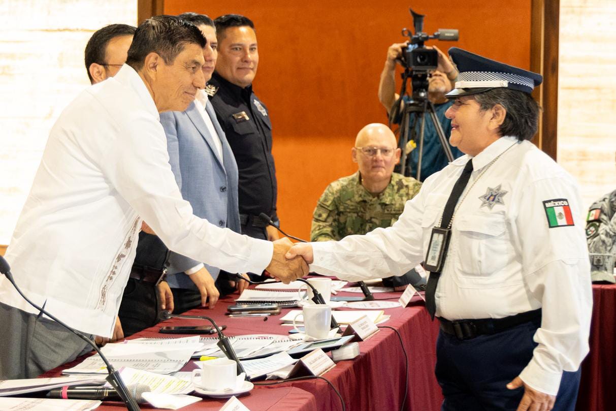 Se consolida Oaxaca como una de las entidades más seguras del país