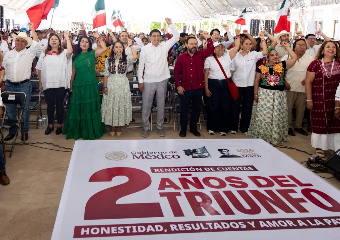 Oaxaca en una sola voz: ¡Gracias Presidenta!
