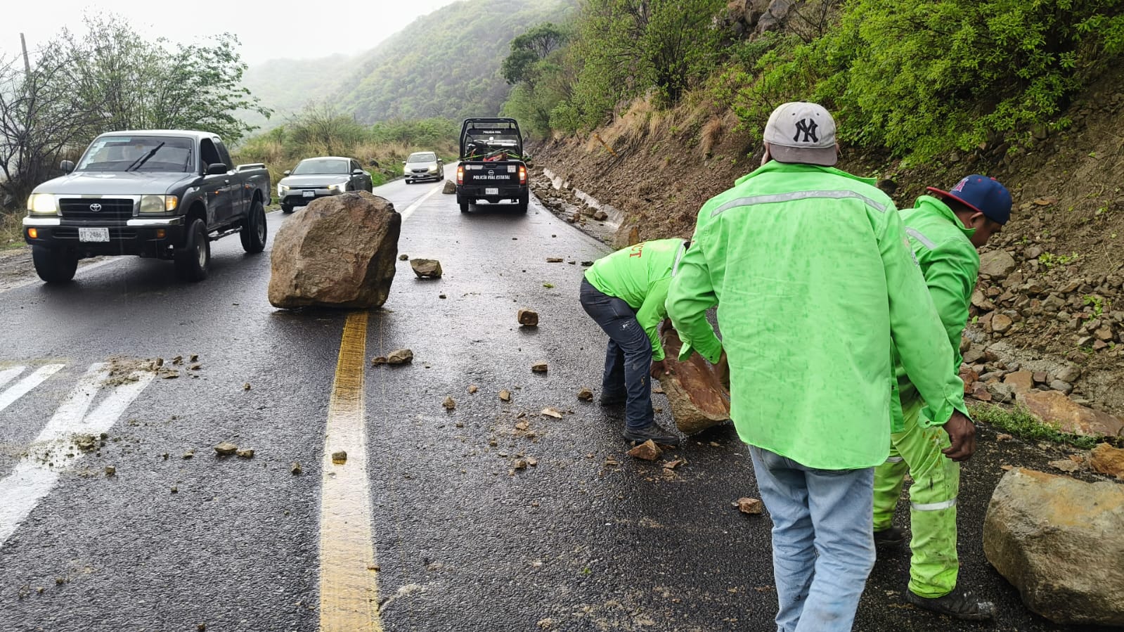 Atiende Gobierno de Oaxaca afectaciones por lluvias en Salina Cruz y Santa Catarina Juquila