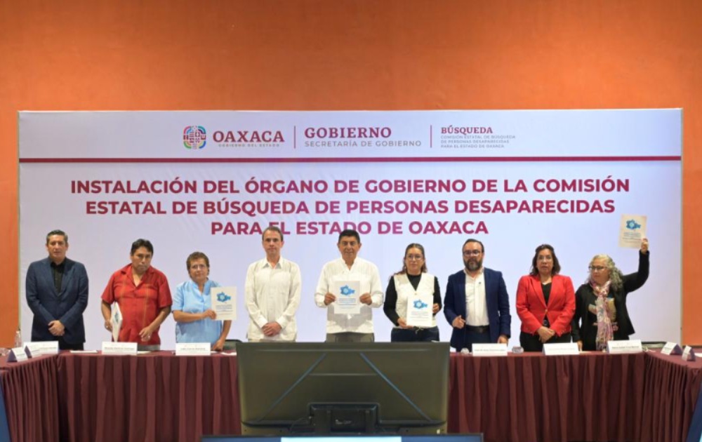 Oaxaca, primer estado del Sur-Sureste en contar con Plan Estatal de Búsqueda de Personas