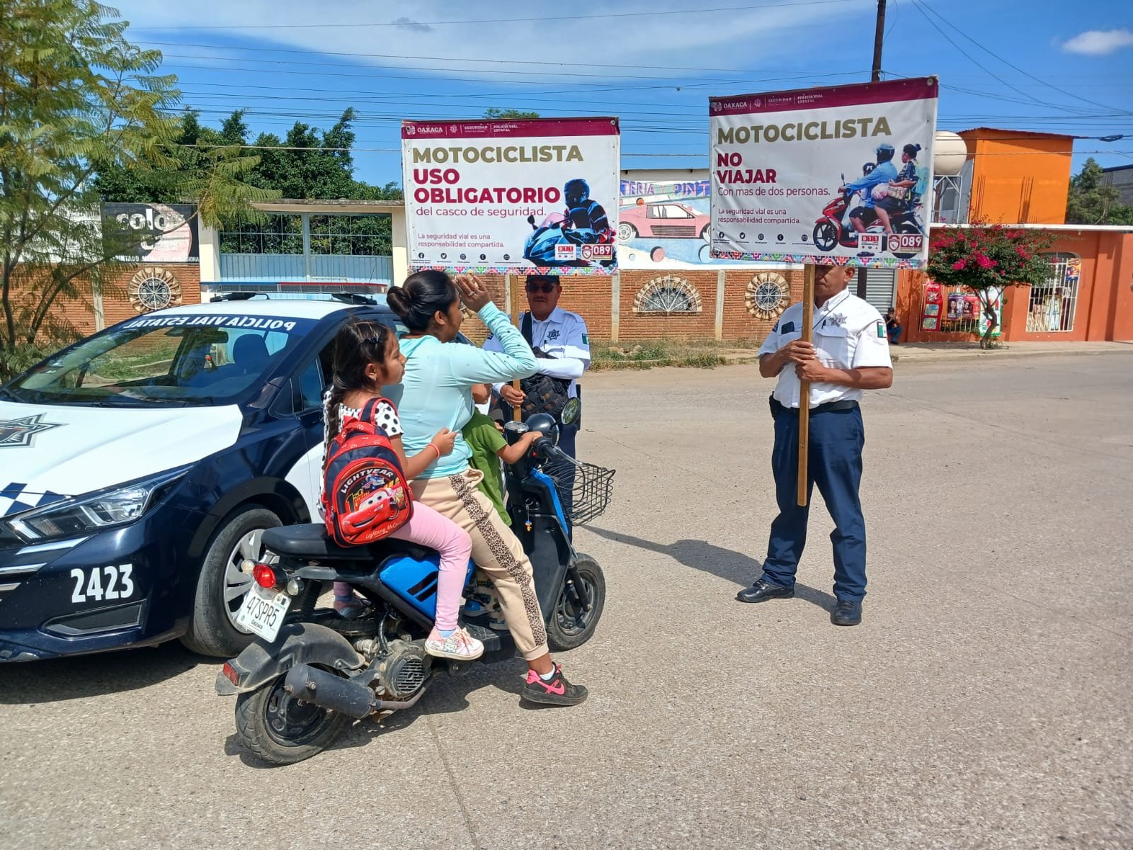 Refuerza acciones Gobierno de Oaxaca en el Día Mundial de la Seguridad Vial