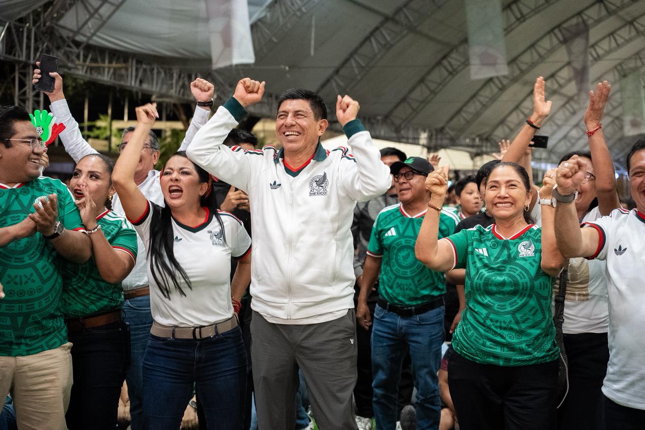 Con el apoyo incondicional del pueblo oaxaqueño, México avanza a los dieciseisavos de final de la Copa Mundial de Fútbol FIFA 2026