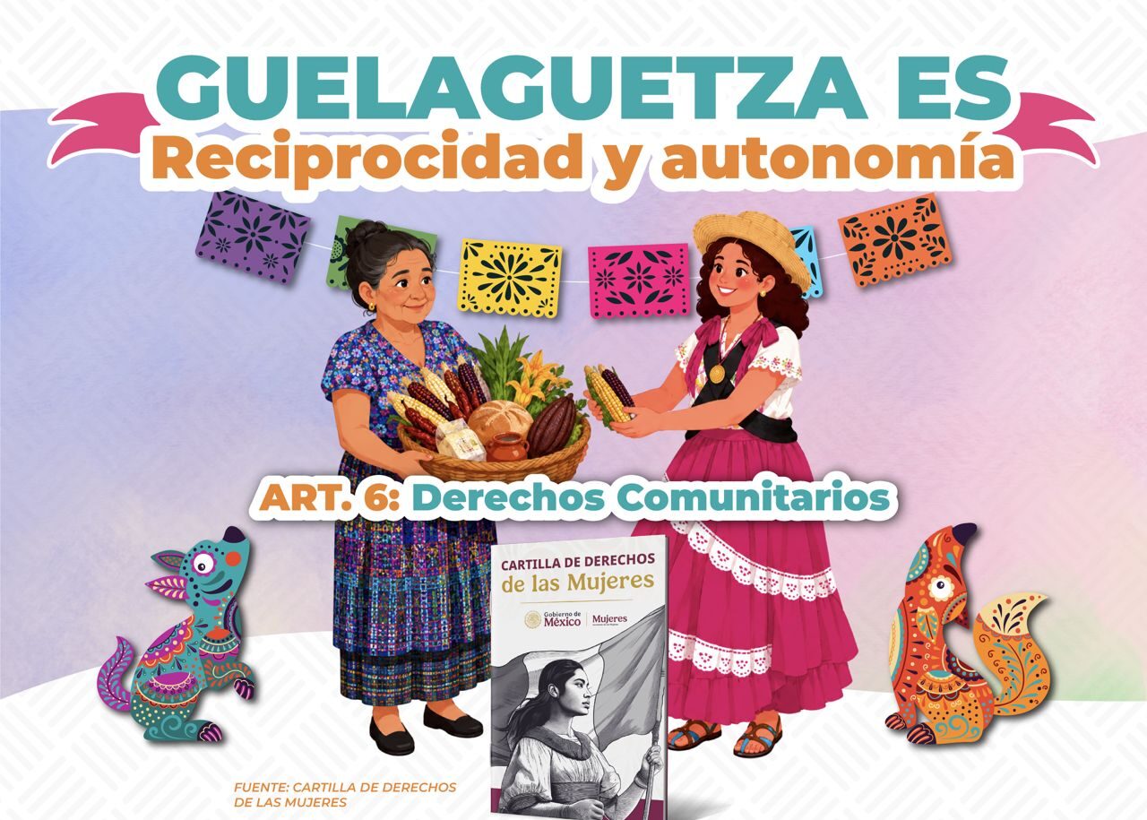 Lanza Secretaría de las Mujeres campaña “Mujeres en la Guelaguetza”