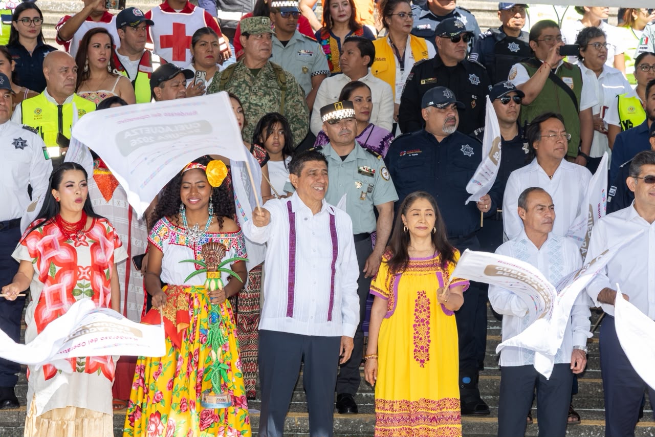 Arranca “Guelaguetza Segura”, para garantizar tranquilidad y paz ciudadana durante la máxima fiesta de las y los oaxaqueños