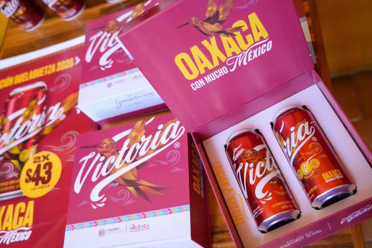 Impulsan Sector Oaxaca y Grupo Modelo promoción de la Guelaguetza con edición especial de Latón Victoria