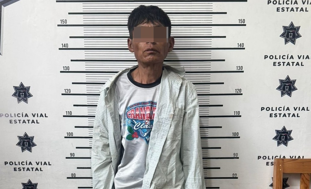 Asegura Policía Vial Estatal a presunto asaltante en el Centro Histórico de Oaxaca de Juárez