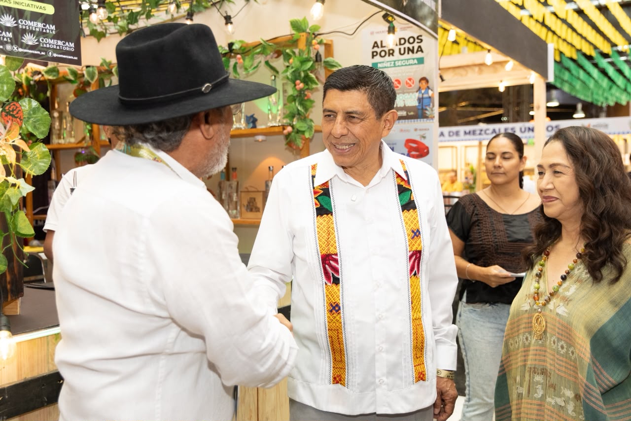 Inaugura Salomón Jara la Feria del Mezcal y de Artesanías 2026 en Oaxaca