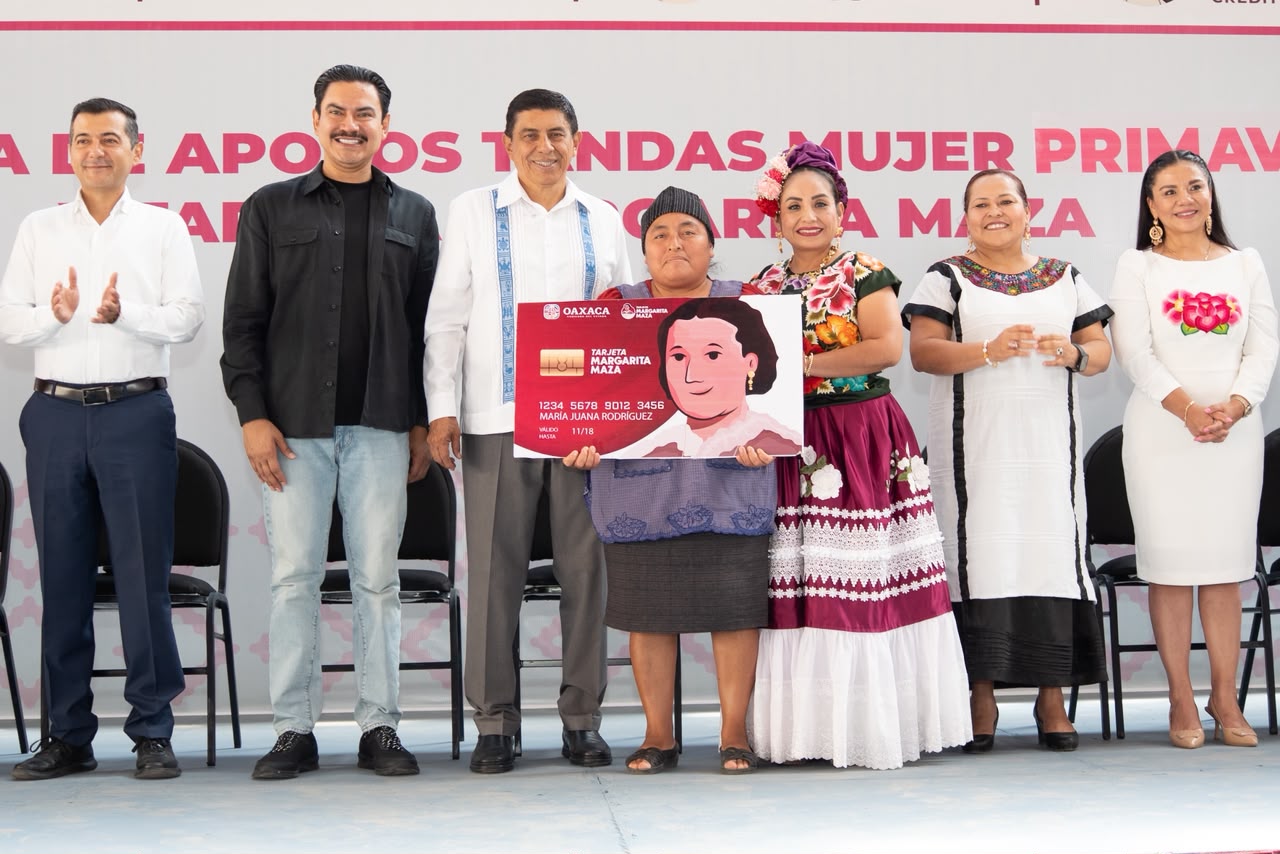 Refrenda Salomón Jara su compromiso con las oaxaqueñas