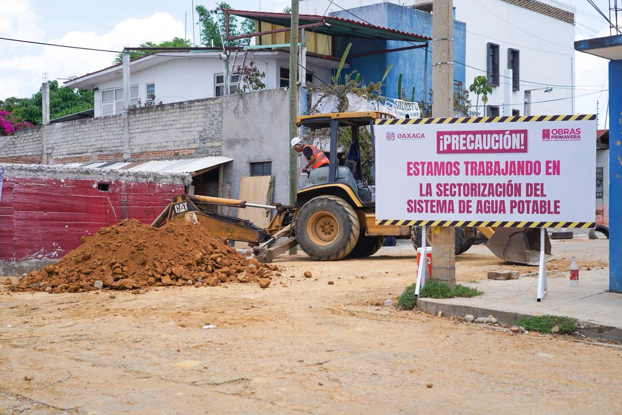 Invertirá Ceabien 150 mdp para concluir trabajos de sectorización en tres Macro Sectores de la Zona Metropolitana de Oaxaca