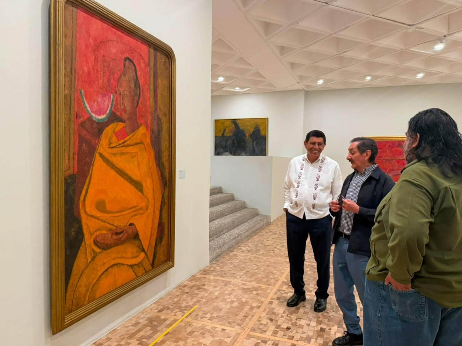 Destaca Salomón Jara talento e identidad cultural de Oaxaca en el Museo Tamayo de la Ciudad de México