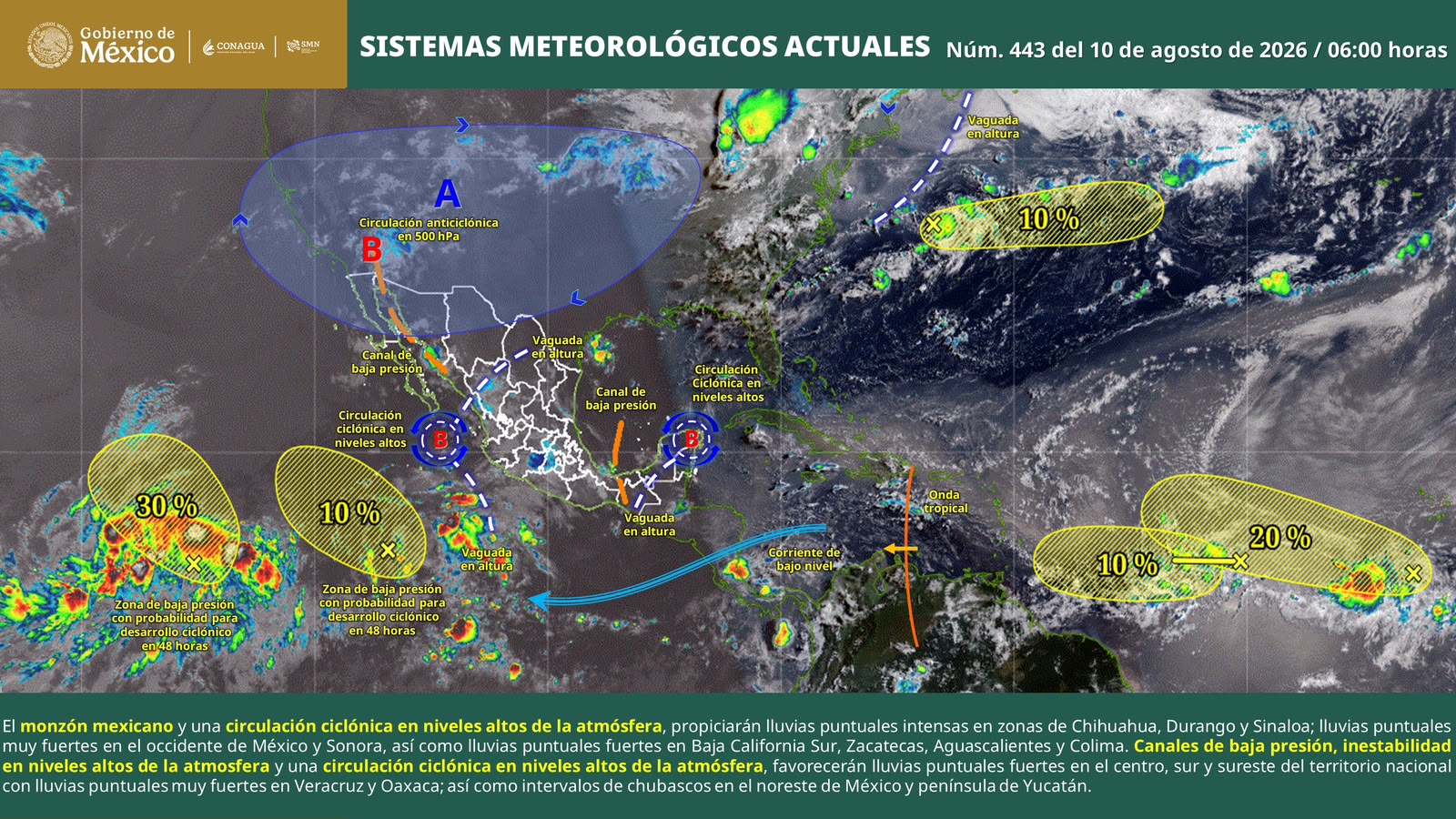 Oaxaca mantendrá ambiente caluroso, con lluvias aisladas por la tarde