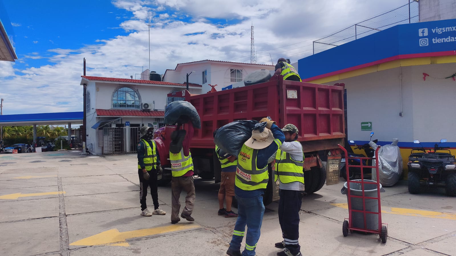 Jara Cruz pone en marcha operativo ¡Limpiemos Puerto!
