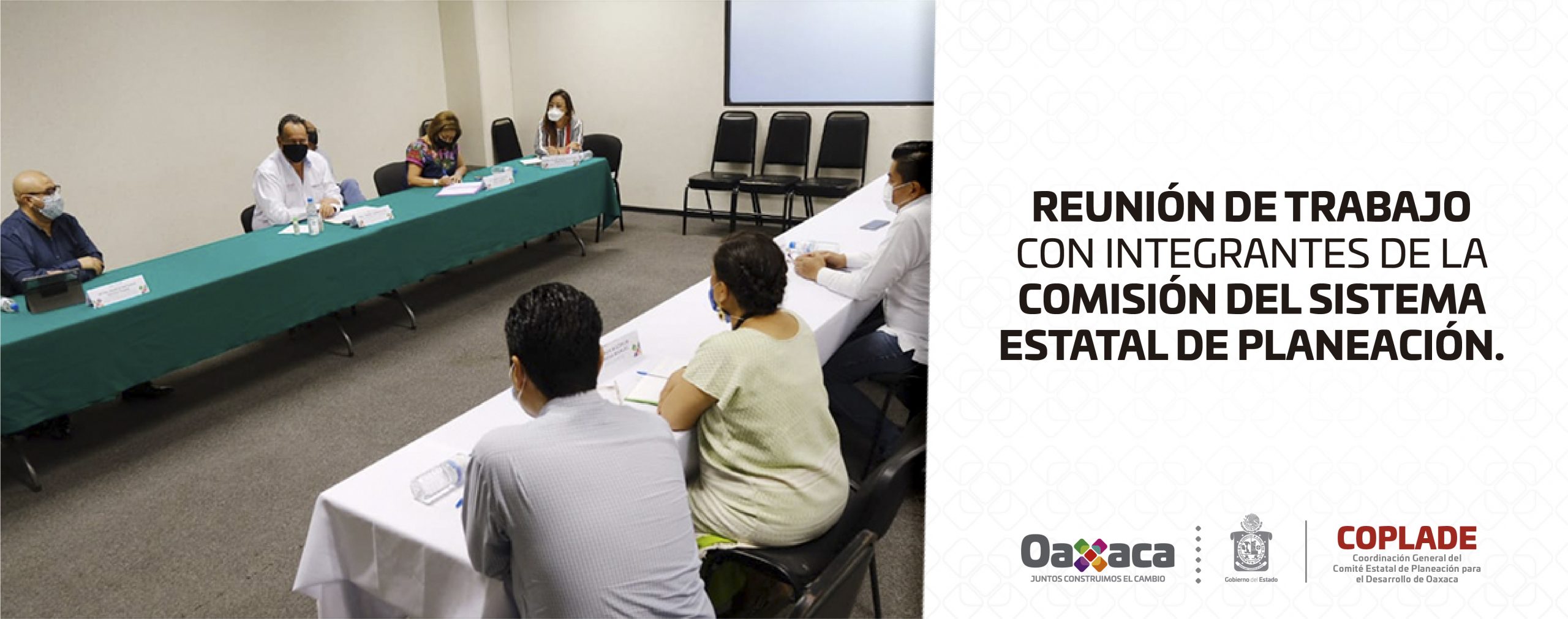 Reunión de trabajo con integrantes de la Comisión del Sistema Estatal de Planeación. Reunión de trabajo con integrantes de la Comisión del Sistema Estatal de Planeación.