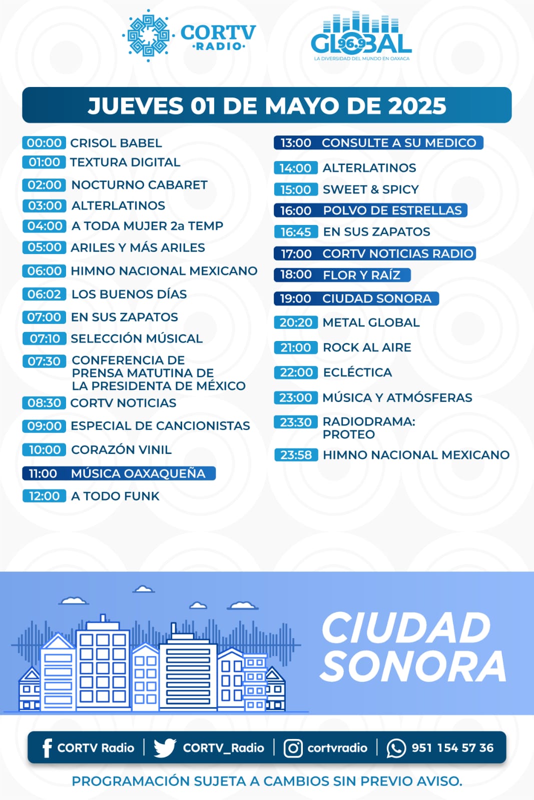 01 DE MAYO