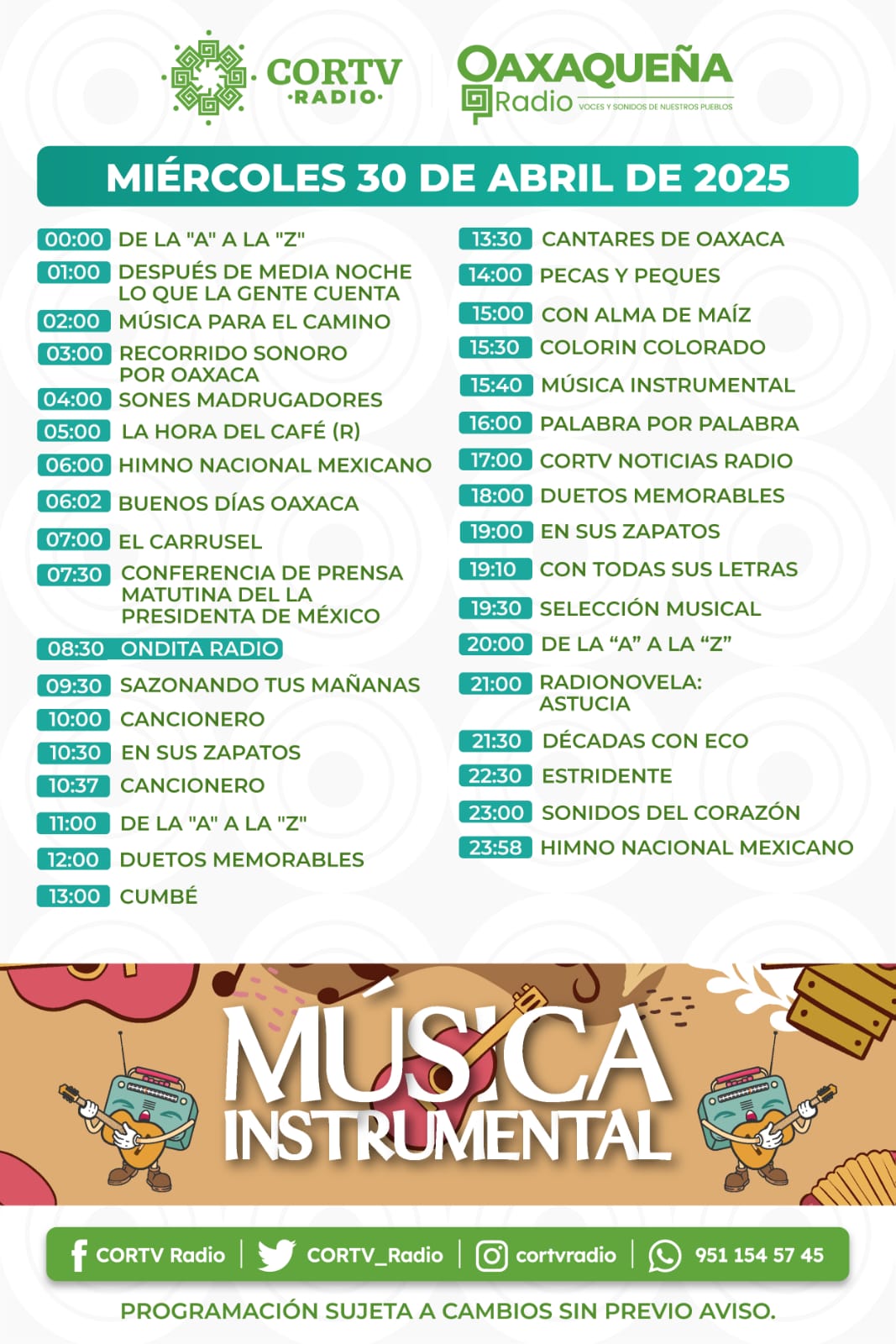 30 DE ABRIL