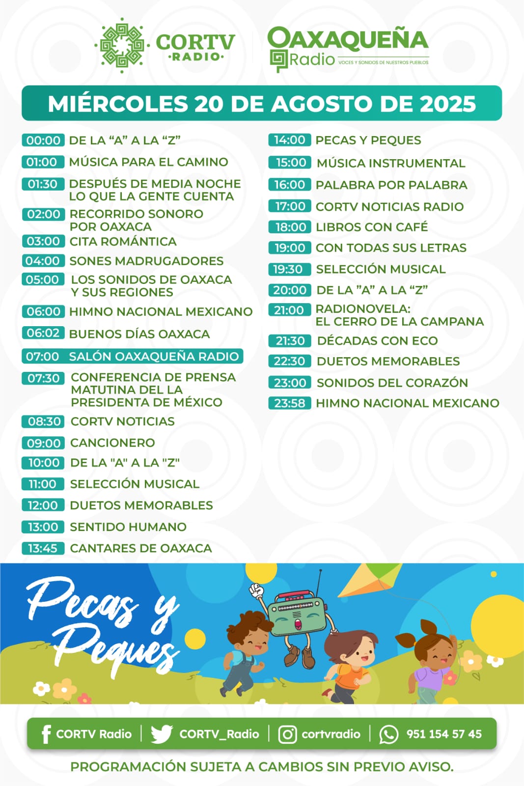 20 DE AGOSTO