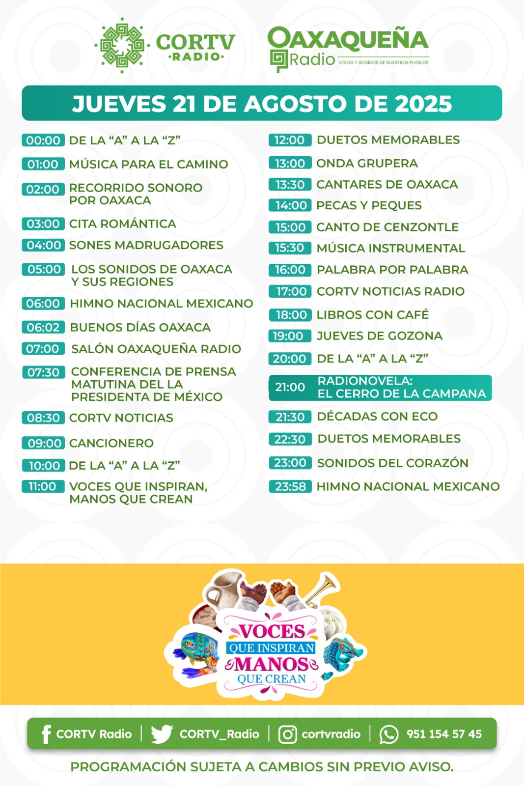 21 DE AGOSTO