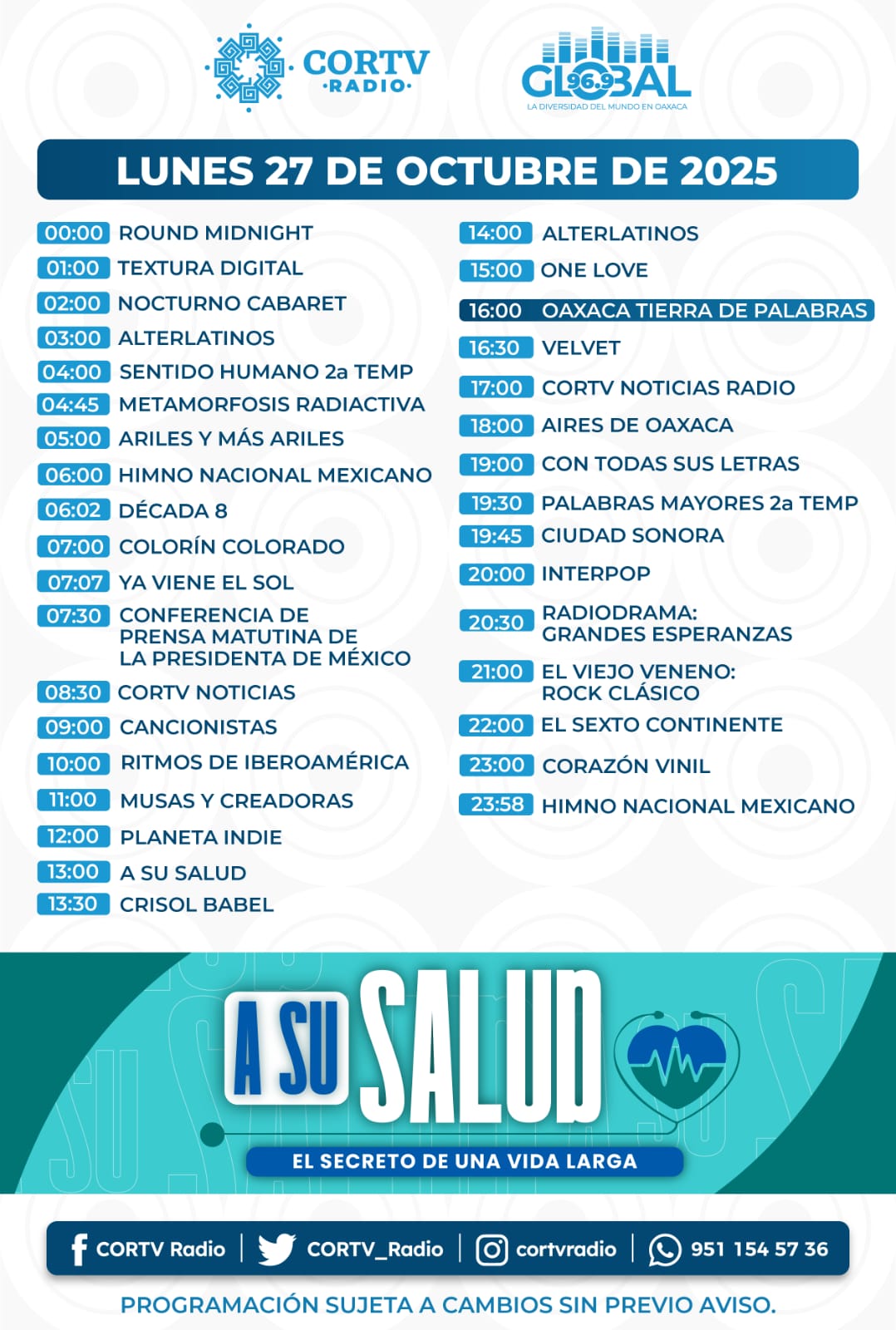 27 DE OCTUBRE DEL 2025