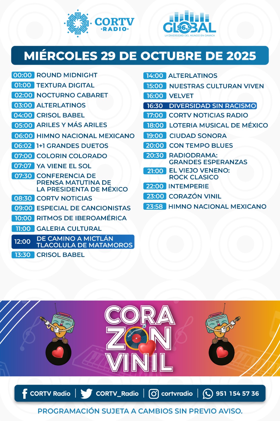 29 DE OCTUBRE DEL 2025