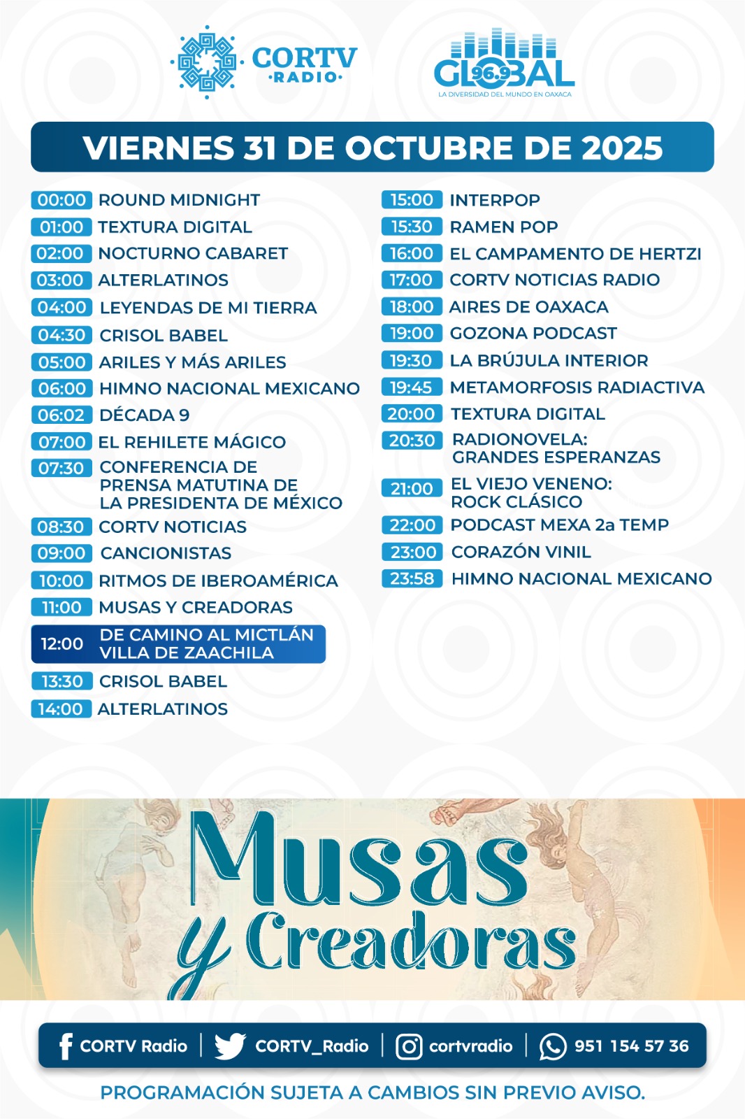 31 DE OCTUBRE DEL 2025