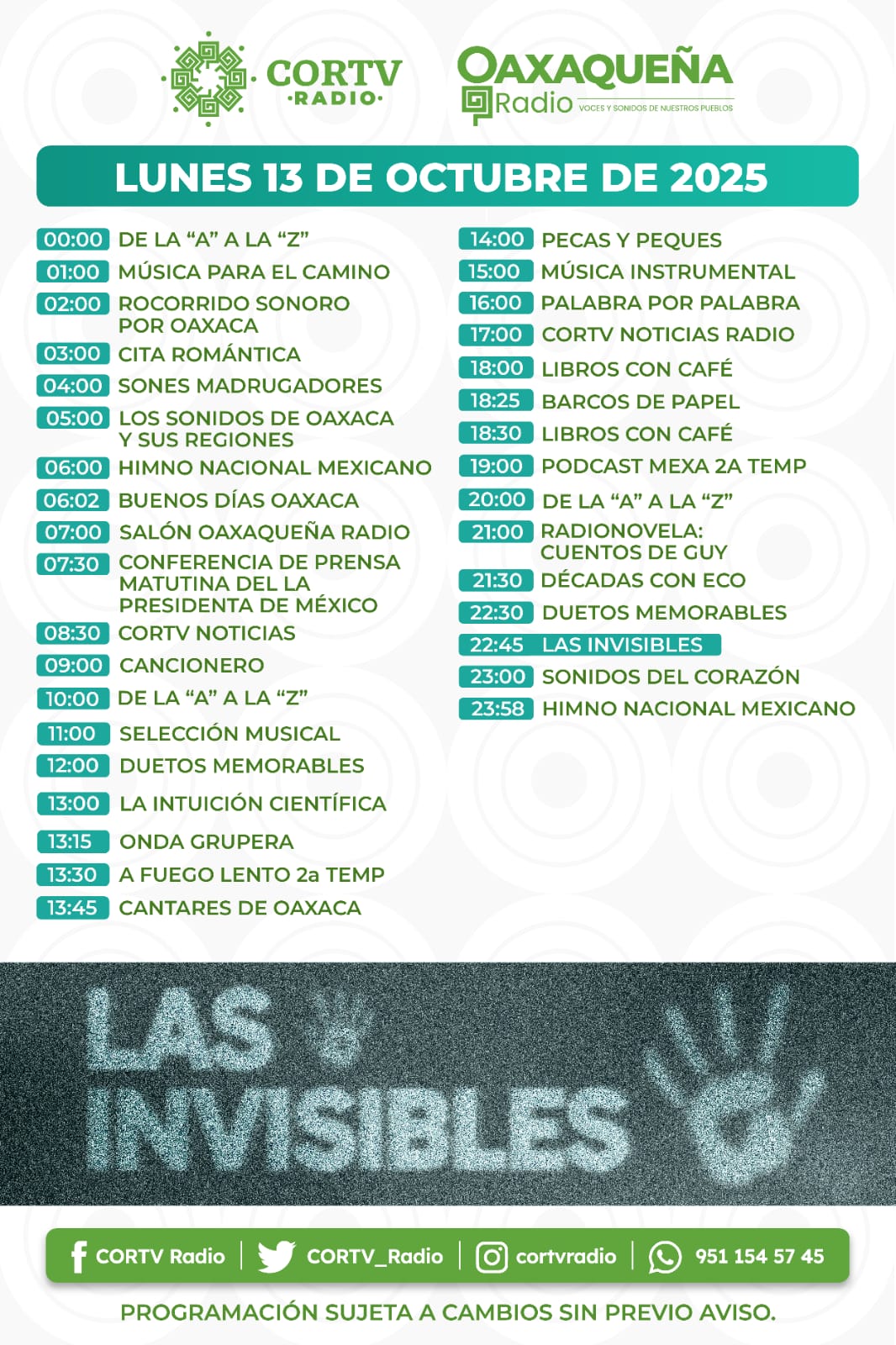 13 DE OCTUBRE DEL 2025