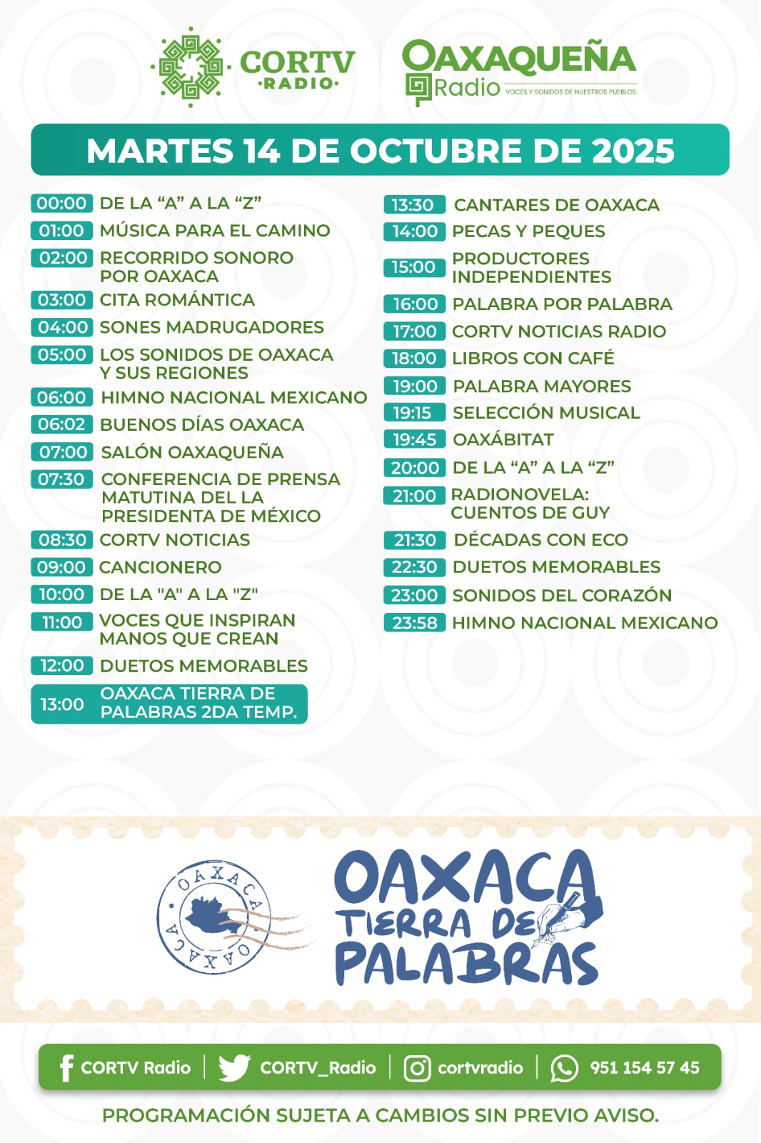 14 DE OCTUBRE DEL 2025