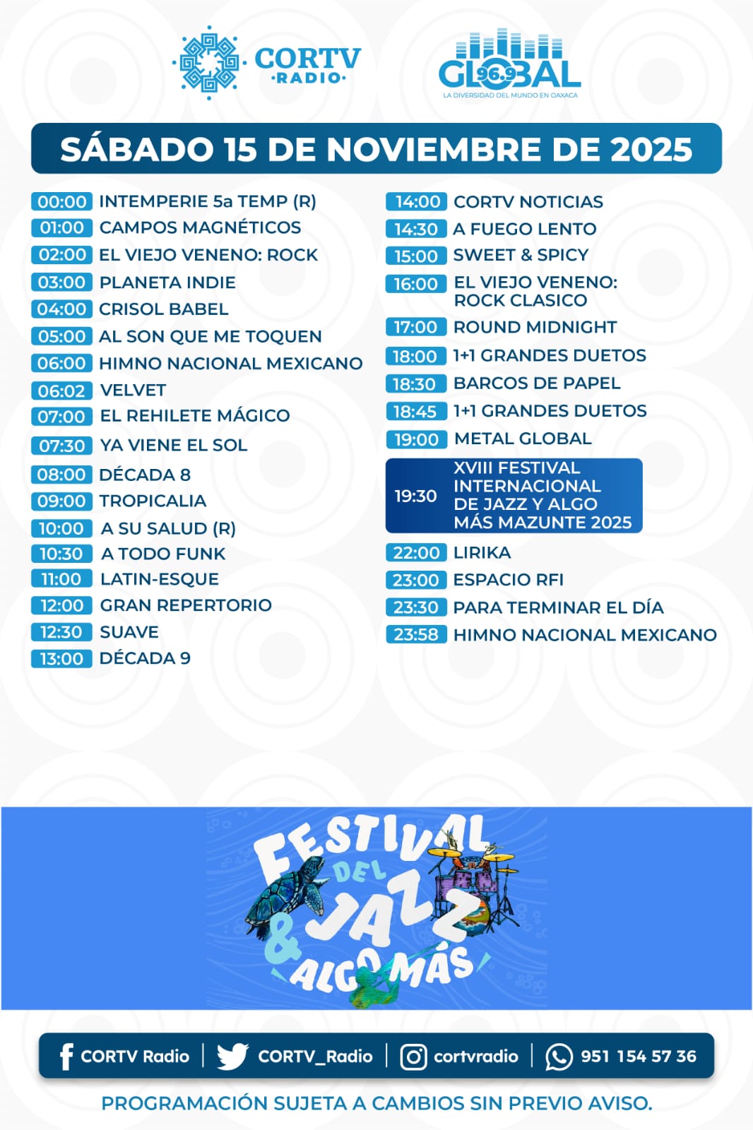 15 DE NOVIEMBRE DEL 2025