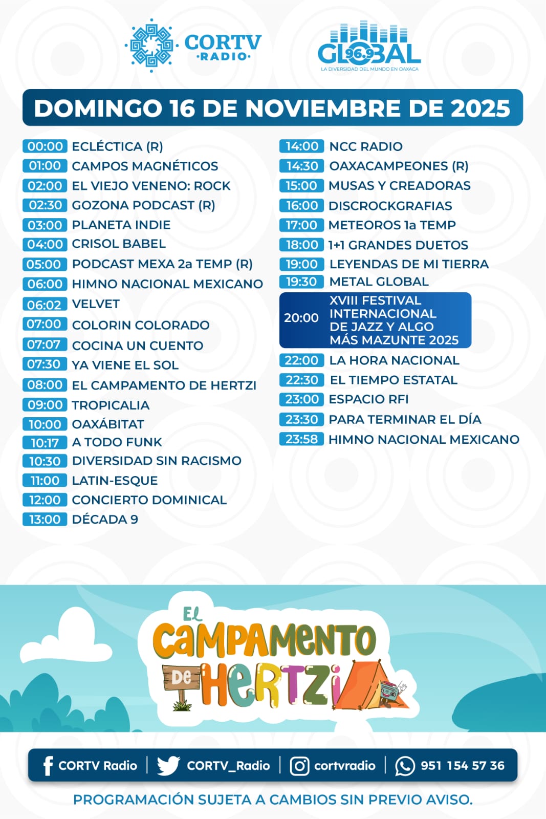 16 DE NOVIEMBRE DEL 2025