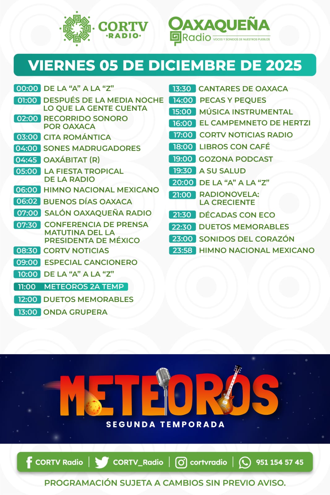 05 DE DCIEMBRE DEL 2025