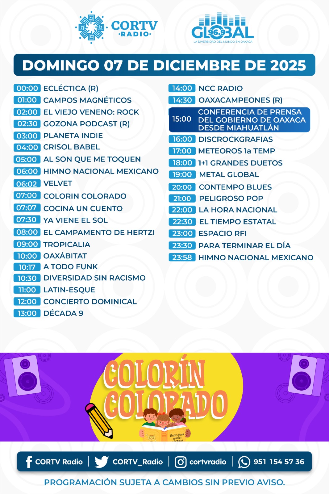 07 DE DICIEMBRE DEL 2025