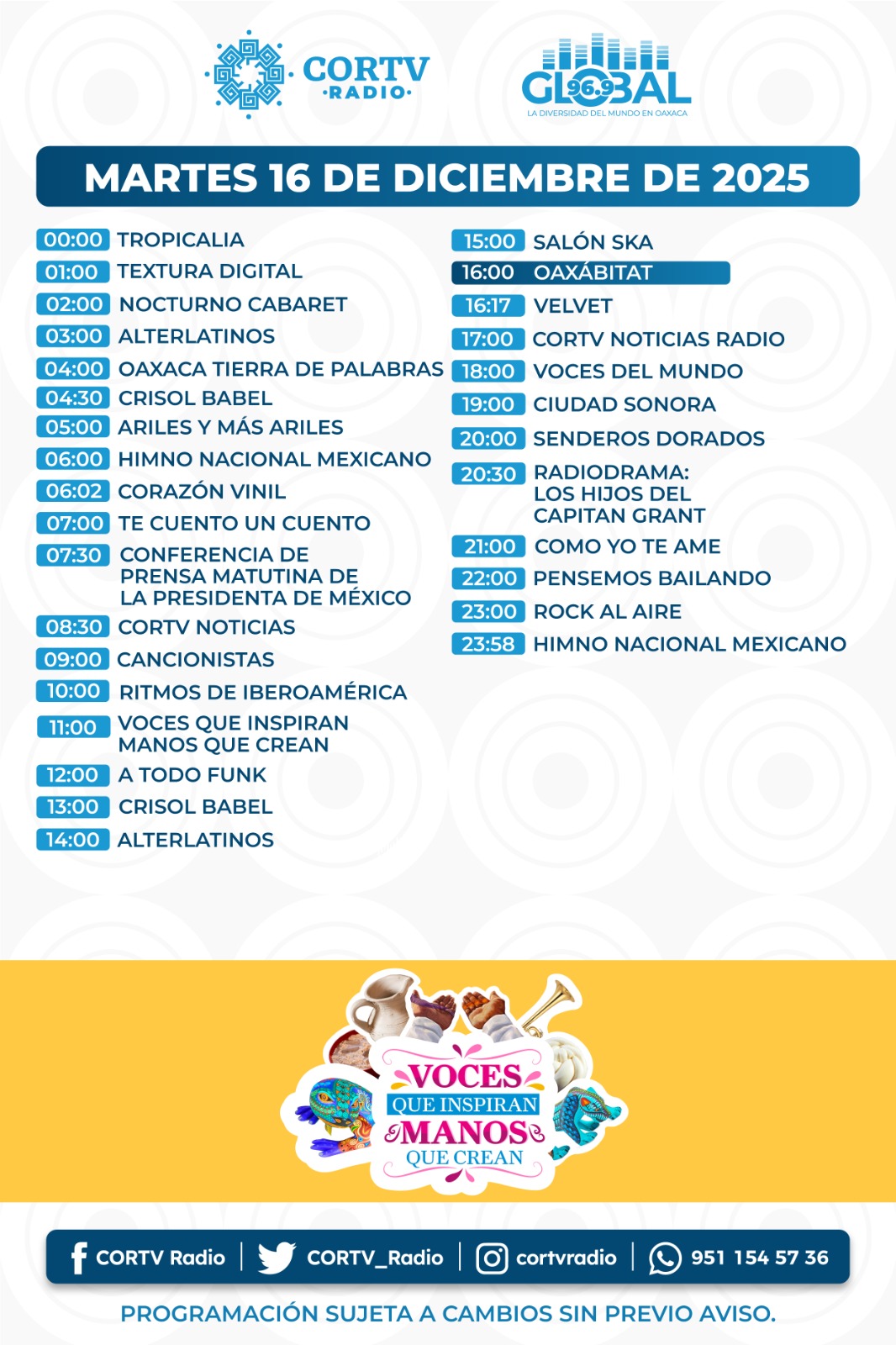 16 DE DICIEMBRE DEL 2025