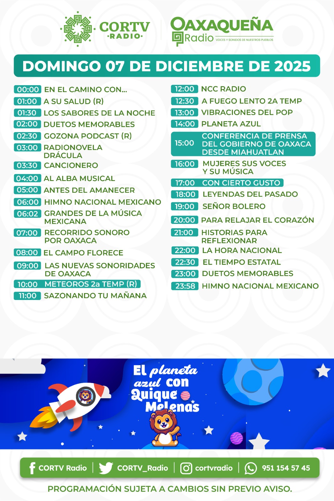 07 DE DICIEMBRE DEL 2025