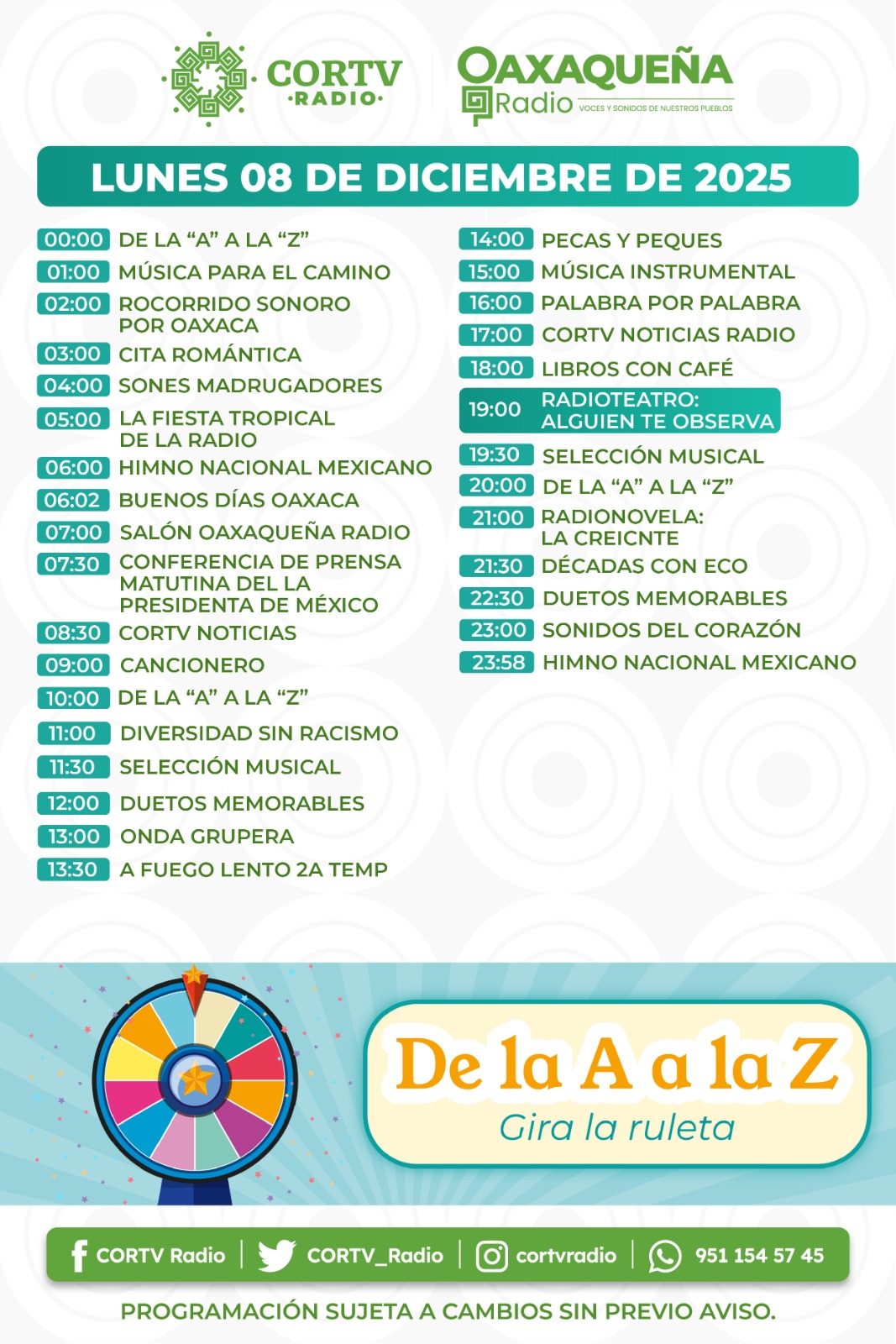 08 DE DICIEMBRE DEL 2025