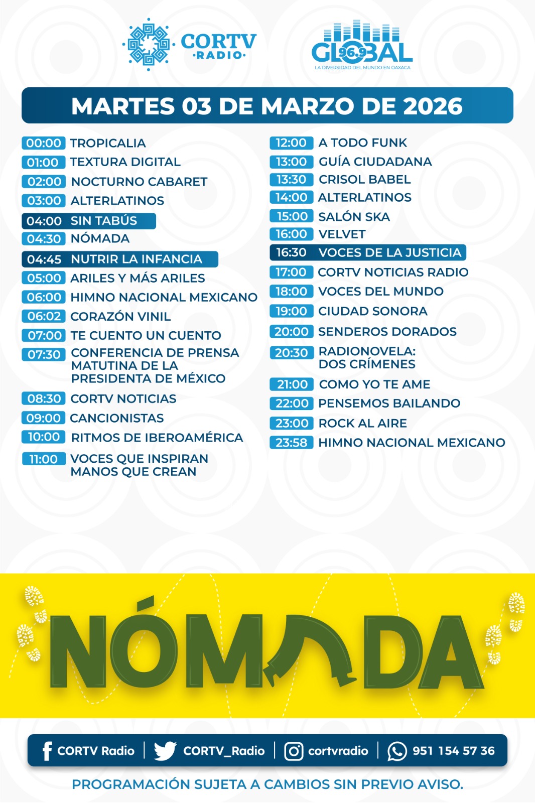 03 DE MARZO DEL 2026