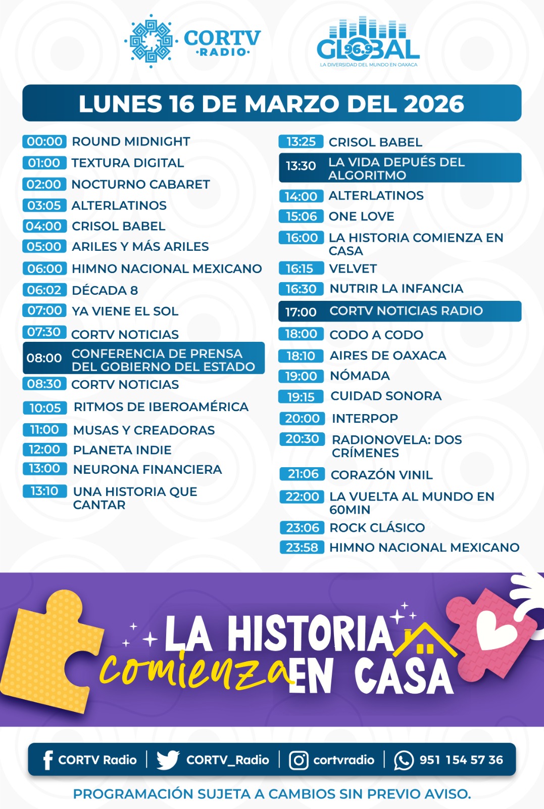 16 DE MARZO DEL 2026