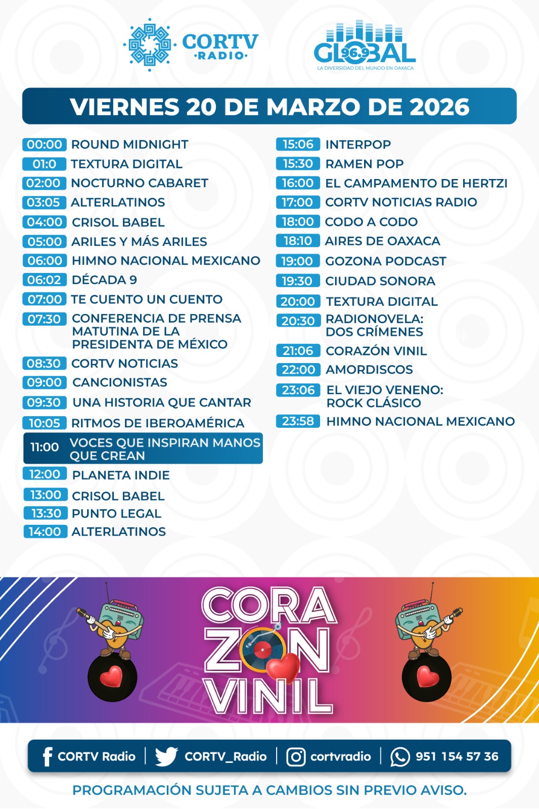 20 DE MARZO DEL 2026