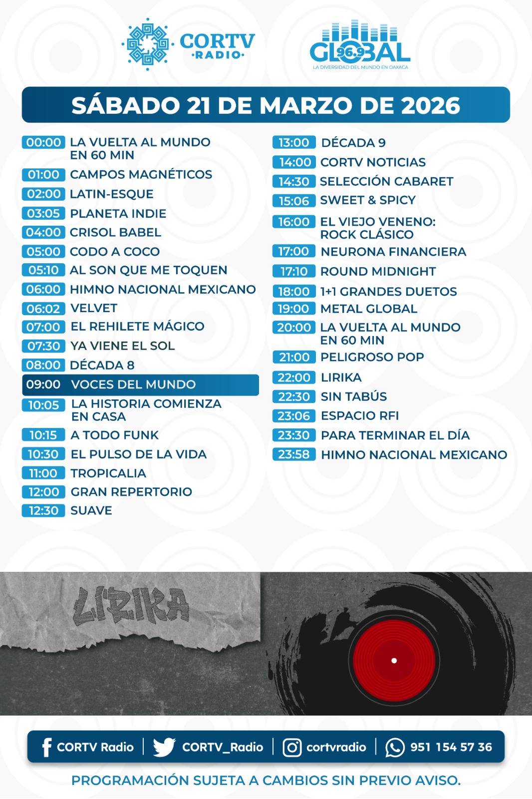 21 DE MARZO DEL 2026