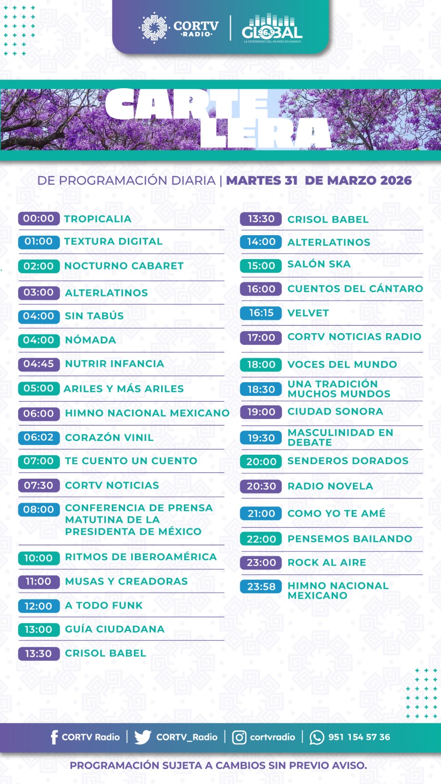 31 DE MARZO DEL 2026