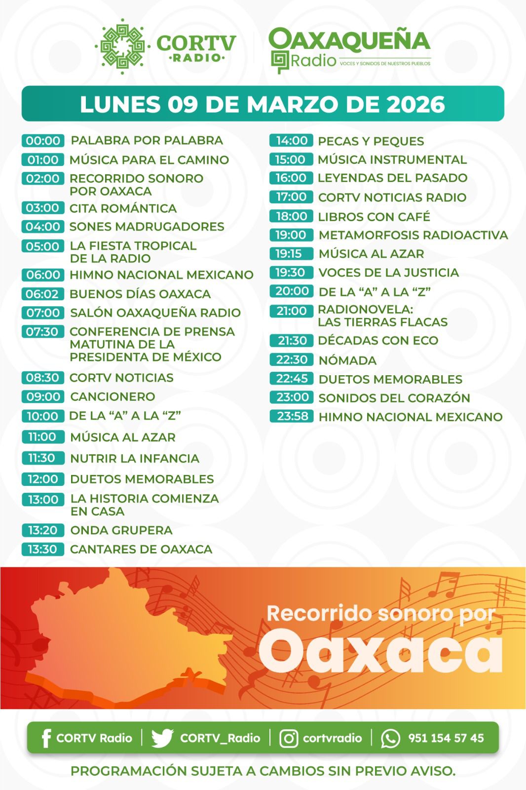 09 DE MARZO DEL 2026