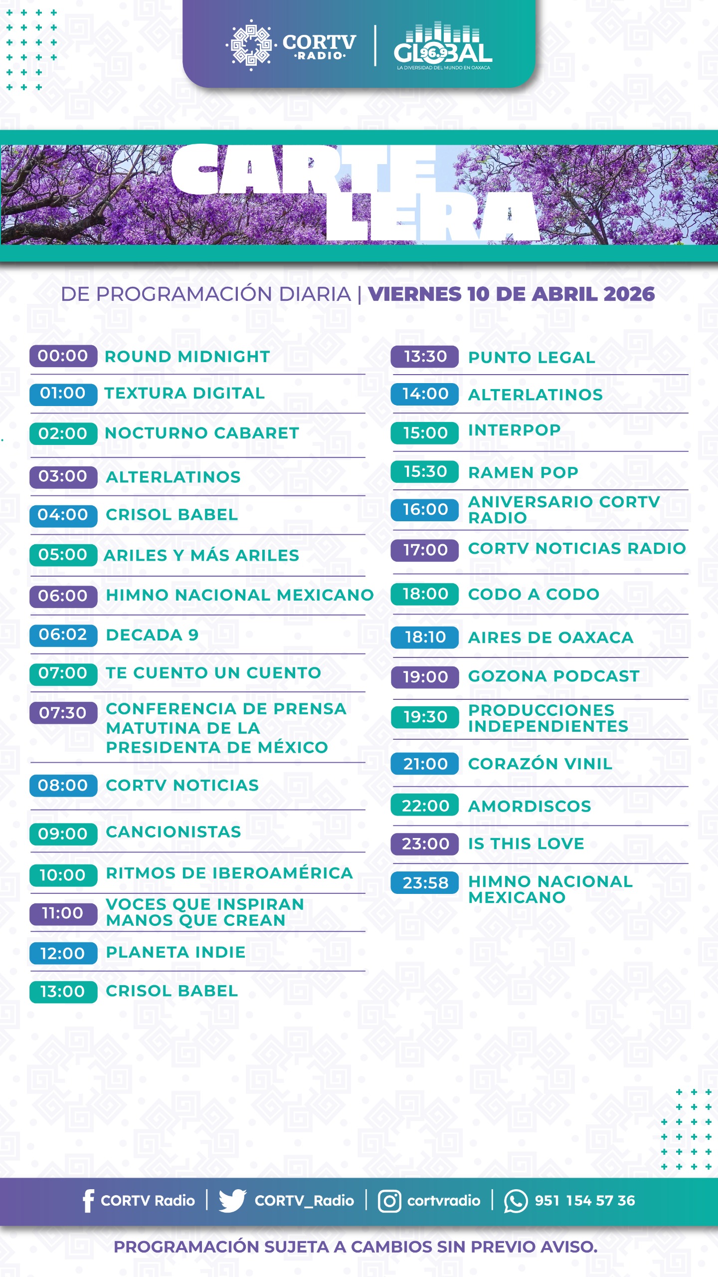 10 DE ABRIL DEL 2026