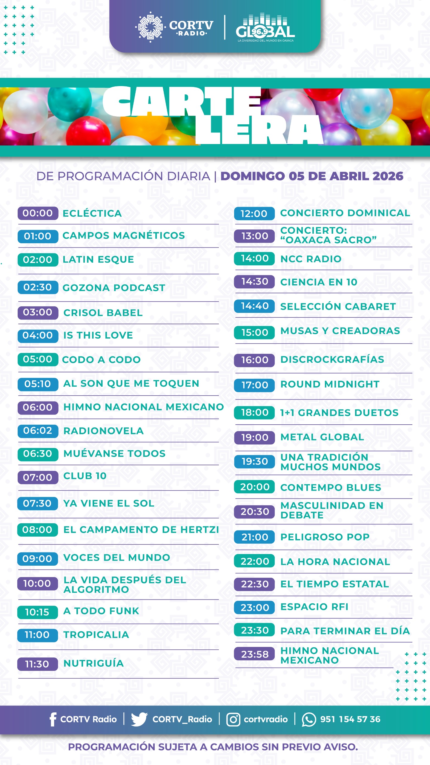 05 DE ABRIL DEL 2026