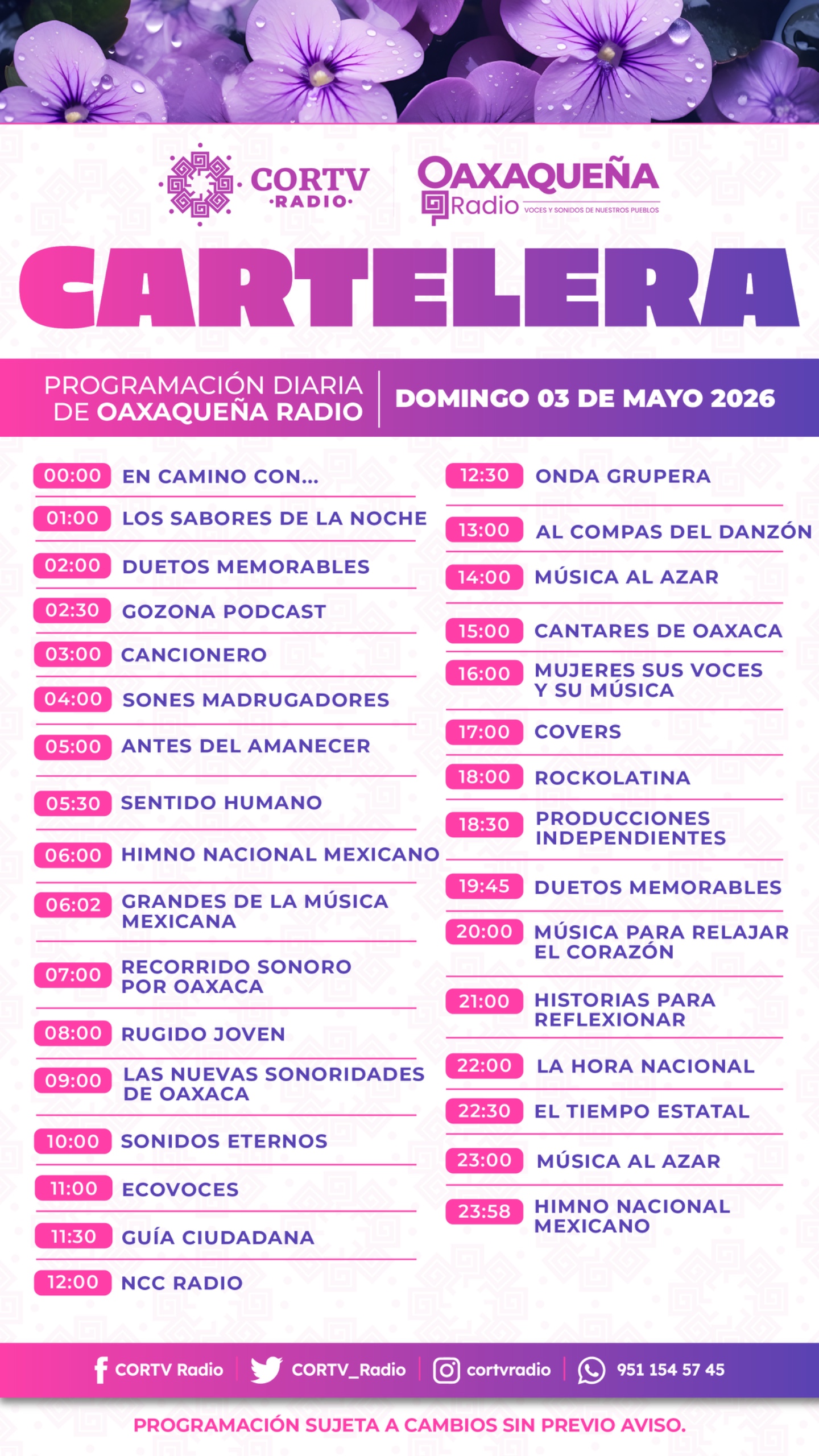 03 DE MAYO DEL 2026