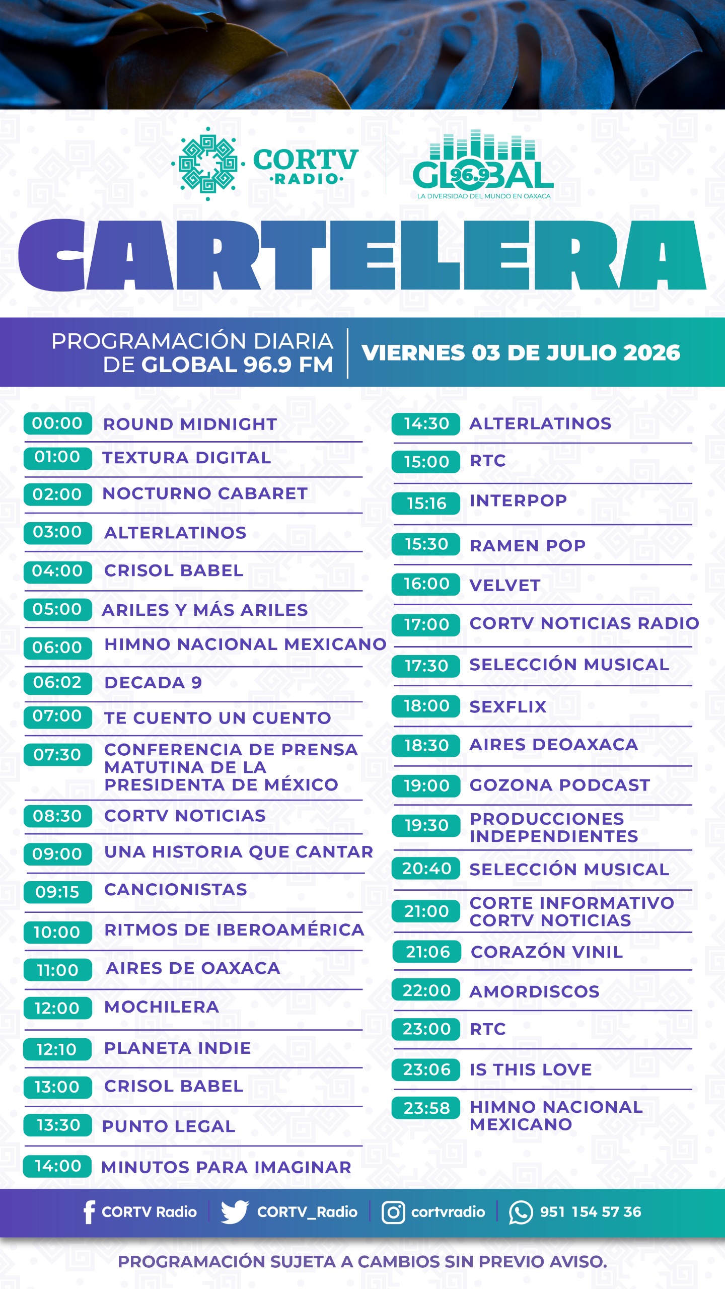03 DE JULIO DEL 2026